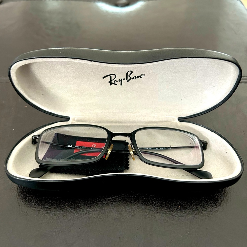 Ray-Ban 6298 Eyeglasses in Black Demigloss